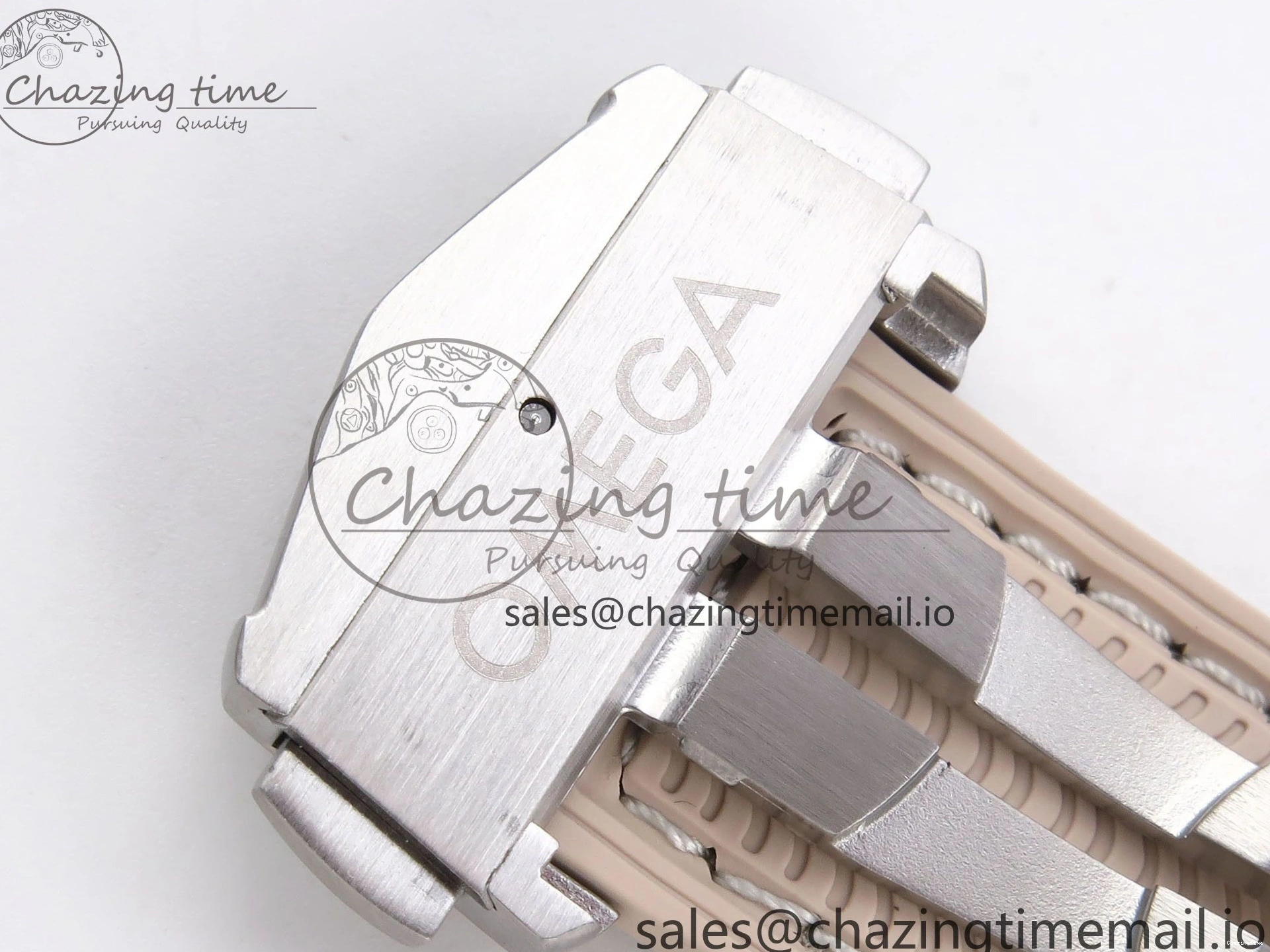 0204 Planet Ocean 43.5mm SS VSF 1:1 Best Edition Brown Bezel Sand Dial on Sand Rubber Strap A8900 Super Clone Neat 7710